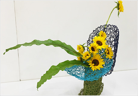 諸流2019いけばな展　出品作品