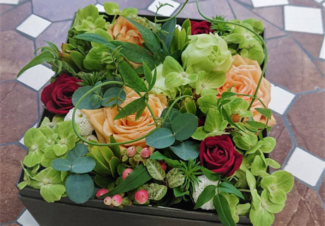 素敵なお花をいただきました！